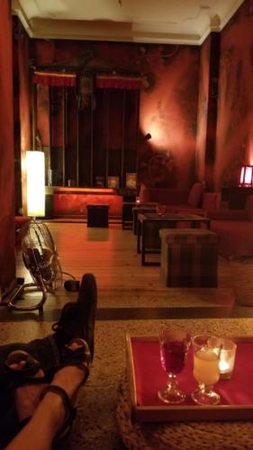 The Apartment at night